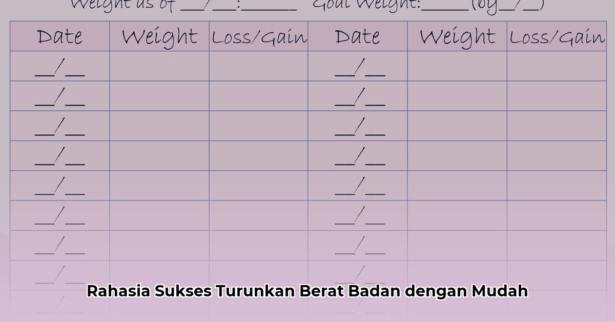 free printable weight loss tracker printable